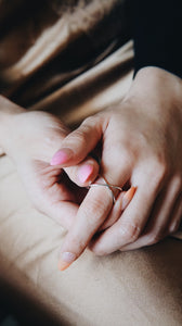 Minimalist Cross Ring