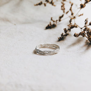 Spiral Braid Ring