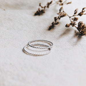 Spiral Double Ring