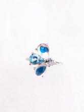 Load image into Gallery viewer, Aquamarine Moonstone Ring