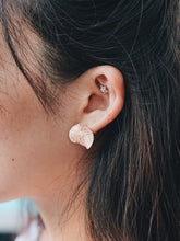 Load image into Gallery viewer, Lily Pad Stud (Rose Gold)