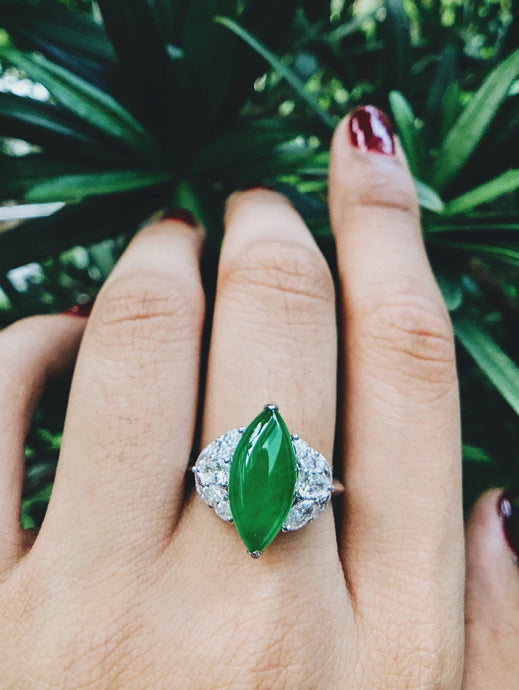 Myanmar Jade Ring
