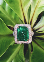 Load image into Gallery viewer, Natural Emerald Ring