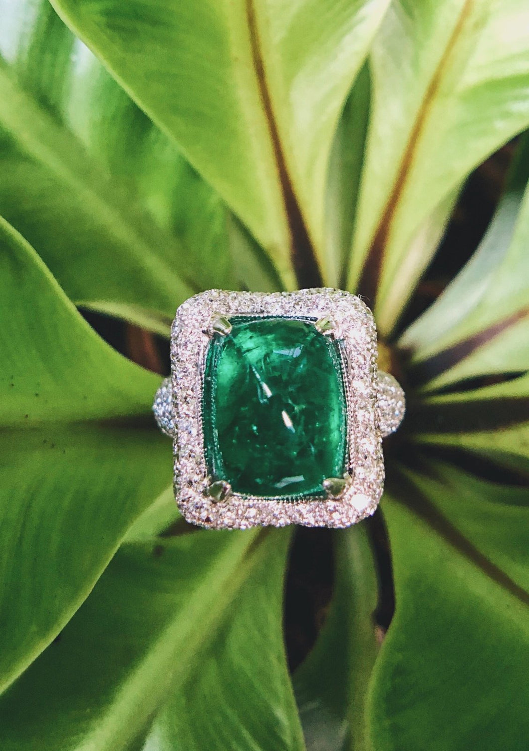 Natural Emerald Ring