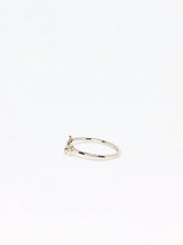 Load image into Gallery viewer, &quot;Crown&quot; Stack Ring in White Gold