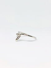 Load image into Gallery viewer, &quot;Grace&quot; Stack Ring in White Gold