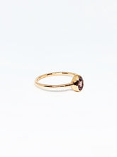 Load image into Gallery viewer, Pear Shaped Natural Pink Sapphire Ring in Rose Gold