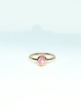 Load image into Gallery viewer, Oval Natural Pink Star Sapphire Ring in Rose Gold