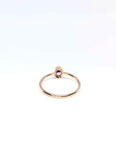 Load image into Gallery viewer, Oval Natural Lilac Sapphire Ring in Rose Gold