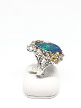 Load image into Gallery viewer, Black Opal Ring / Pendant (Interchangeable)