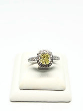 Load image into Gallery viewer, Yellow Fancy Coloured Diamond Ring